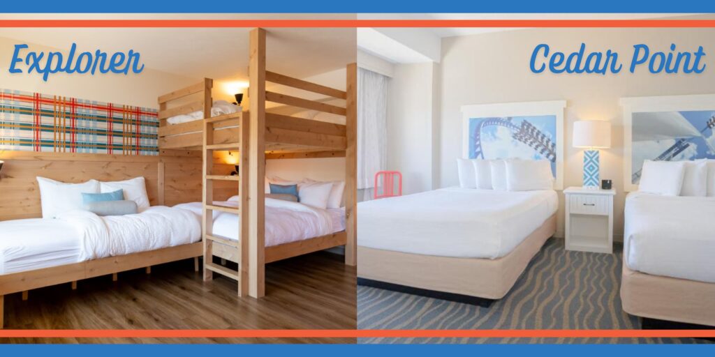 Explorer Cedar Point Room Comparison